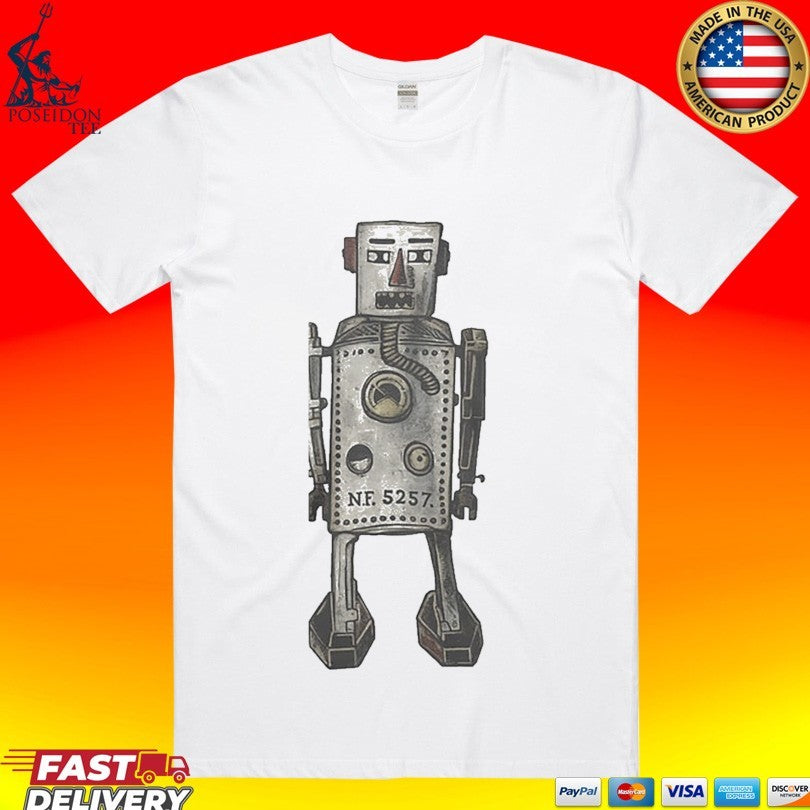 Robot Stuart Fails To Save The Universe Shirt