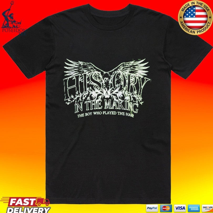 Santan Dave History In The Making The Boy Who Played The Harp Shirt