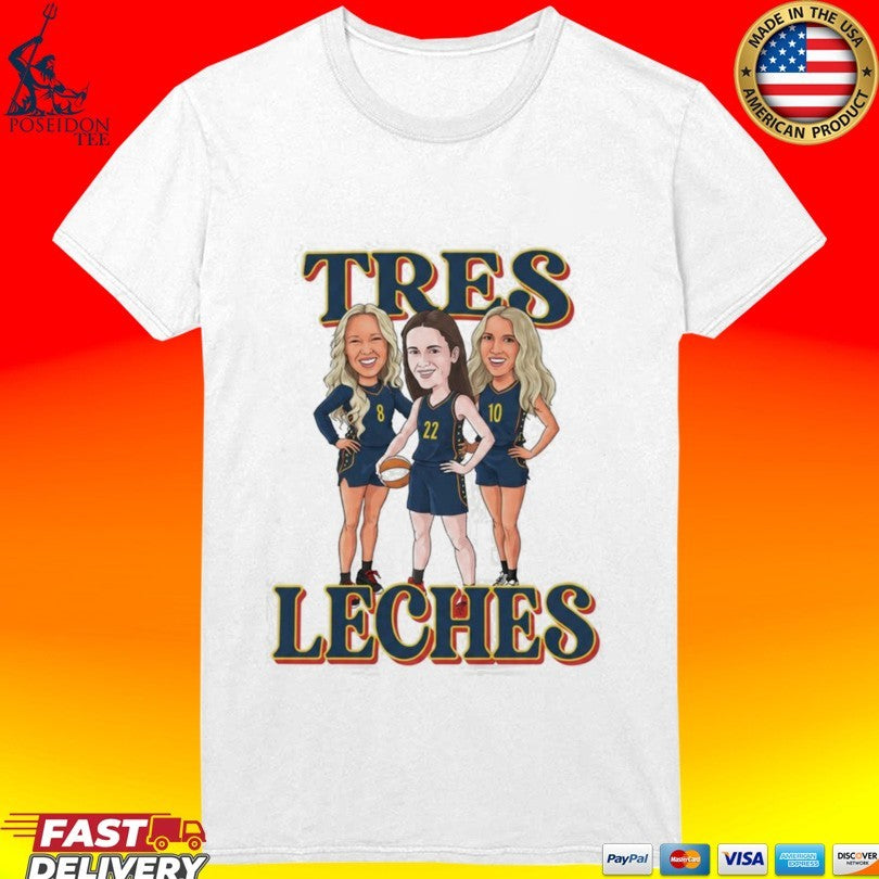 Sophie Cunningham Tres Leches Indiana Fever Shirt