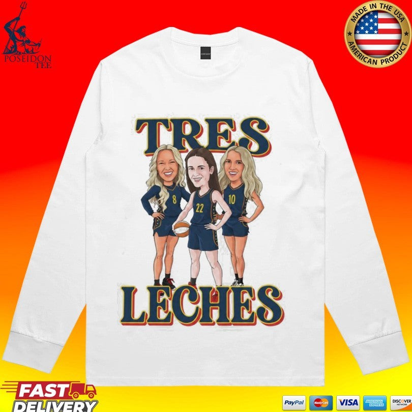 Sophie Cunningham Tres Leches Indiana Fever Shirt