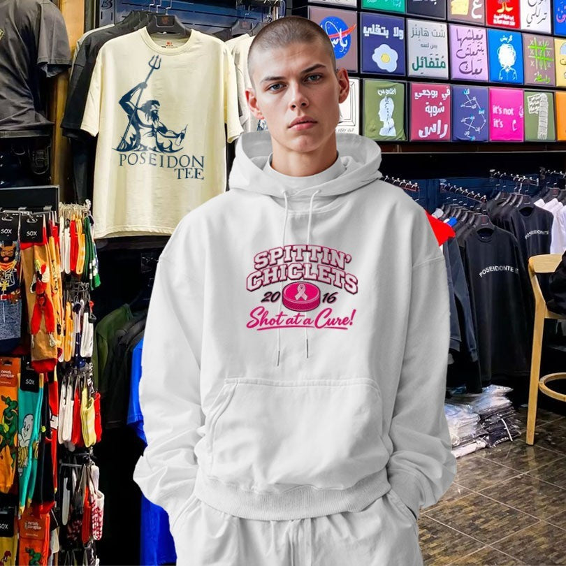 Spittin Chiclets 2026 Shot At A Cure X Move Over Breast Cancer Shirt
