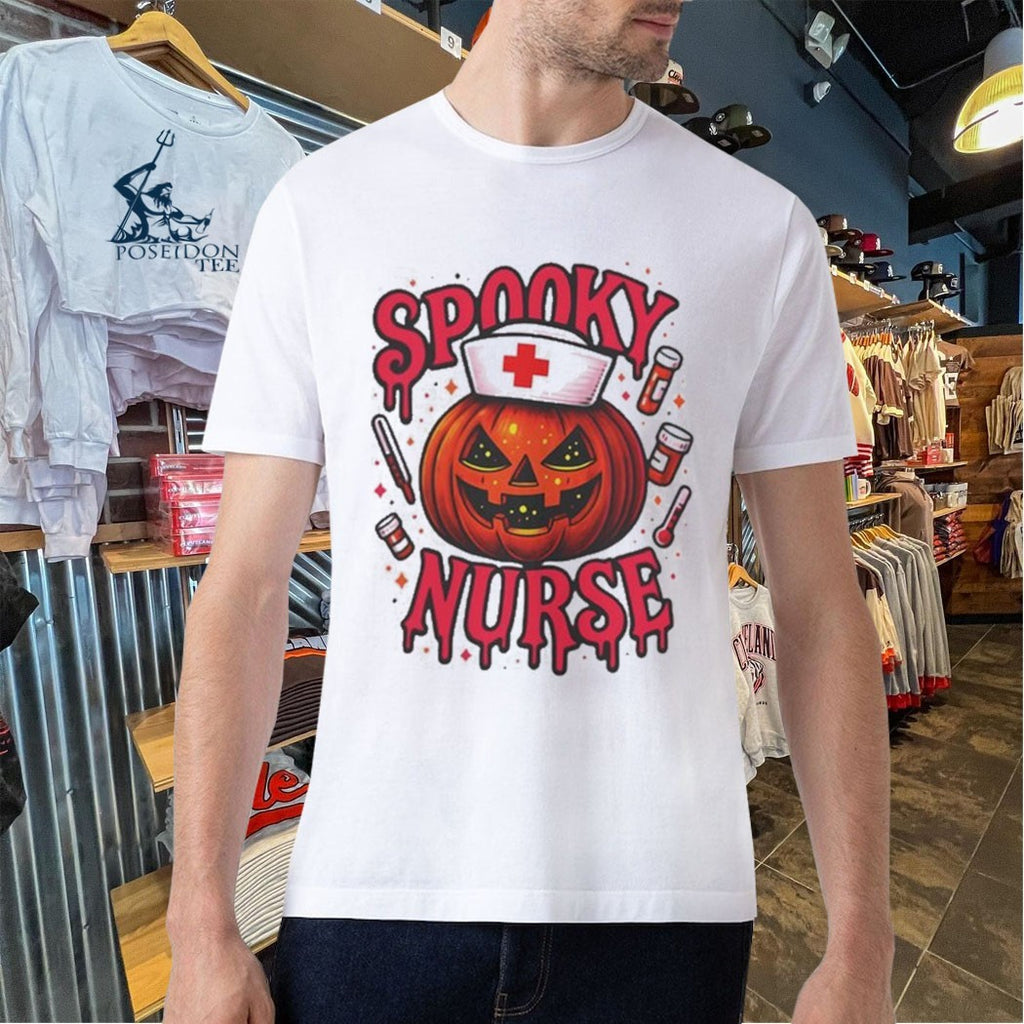 Spooky Nurse Halloween Shirt