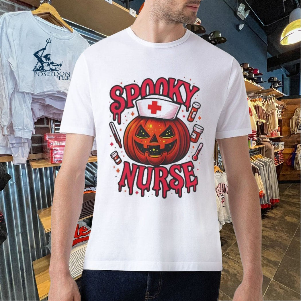 Spooky Nurse Halloween Shirt