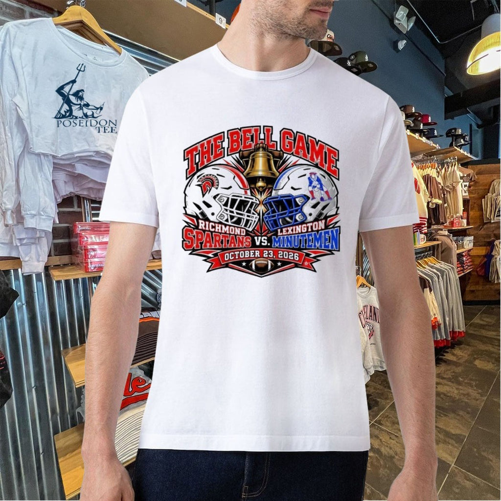 The Bell Game Richmond Spartans vs Lexington Minutemen October 23 2026 Shirt
