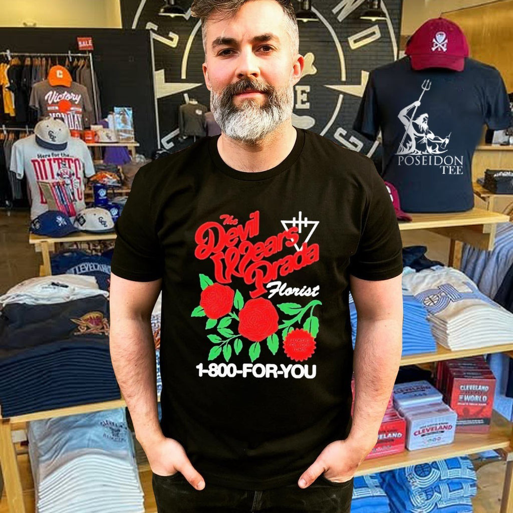 The Devil Wears Prada Flowers Tour Uk And Eu 2026 Florist Shirt