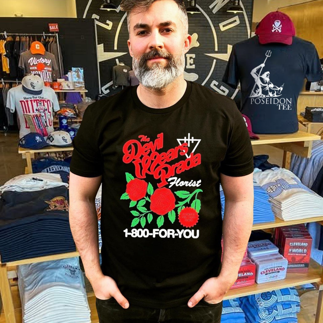 The Devil Wears Prada Flowers Tour Uk And Eu 2026 Florist Shirt