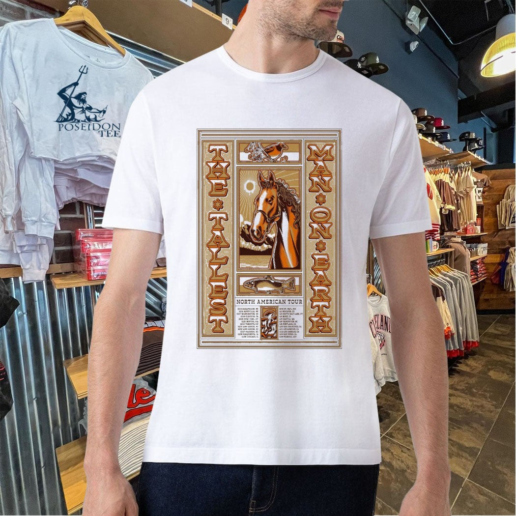 The Tallest Man On Earth Tour 2026 North American Shirt