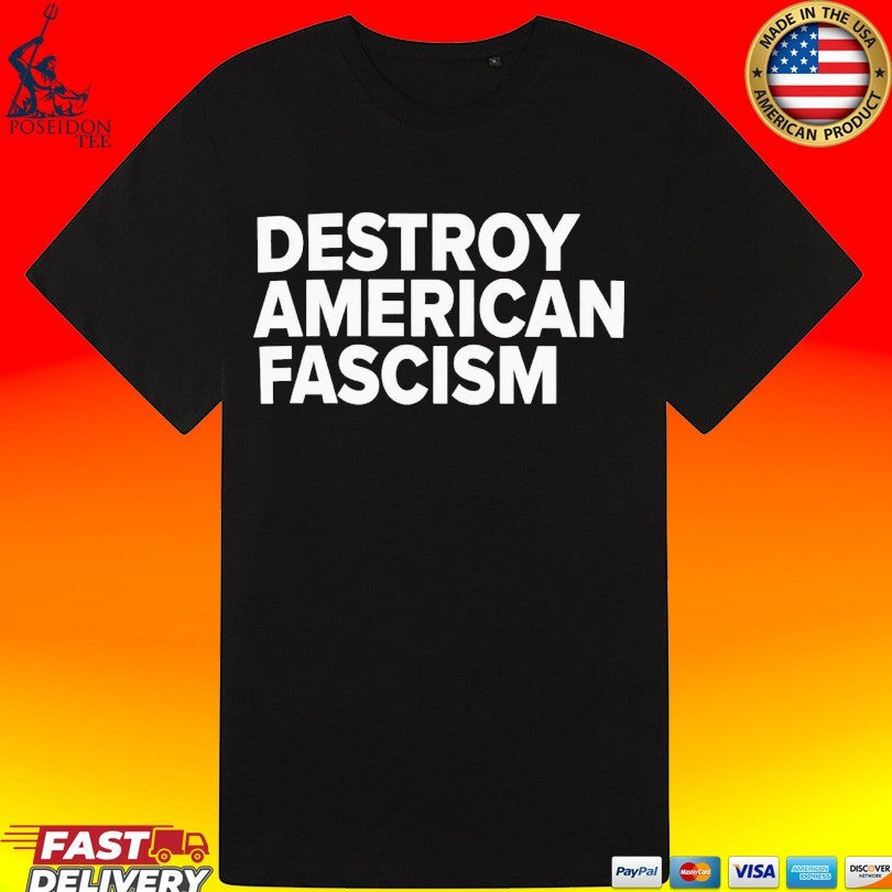 Tom Morello Destroy American Fascism Shirt
