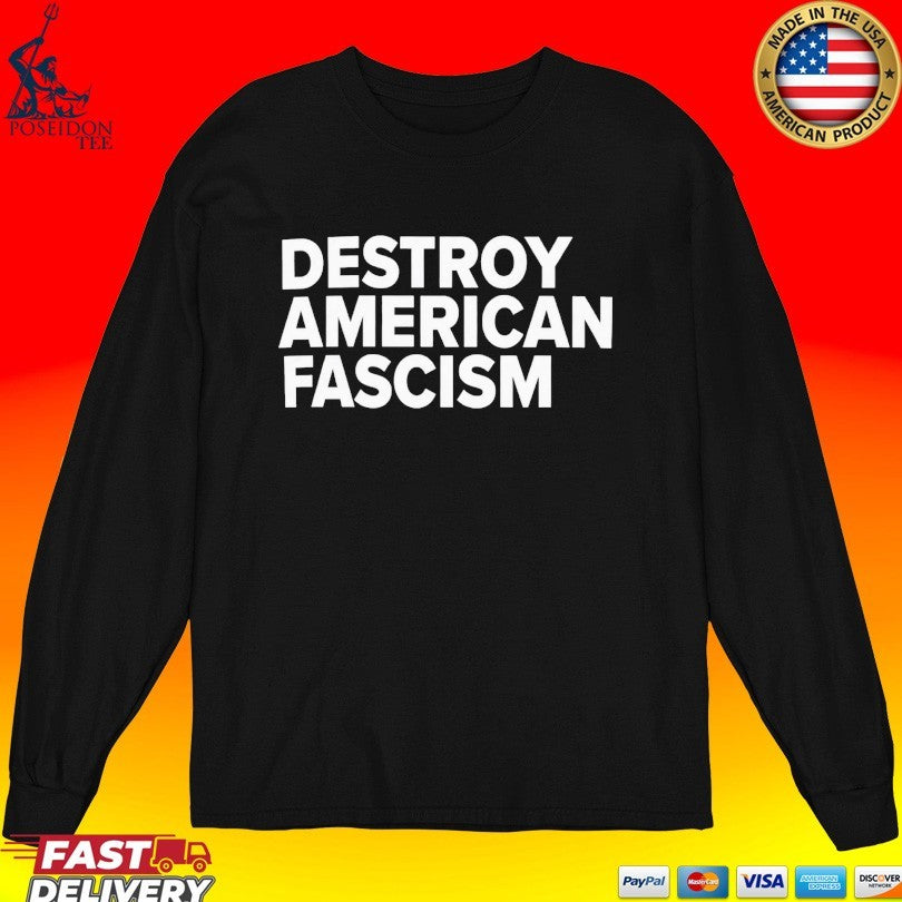 Tom Morello Destroy American Fascism Shirt