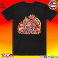 Too Stuffed To Give A Cluck Thanksgiving Shirt