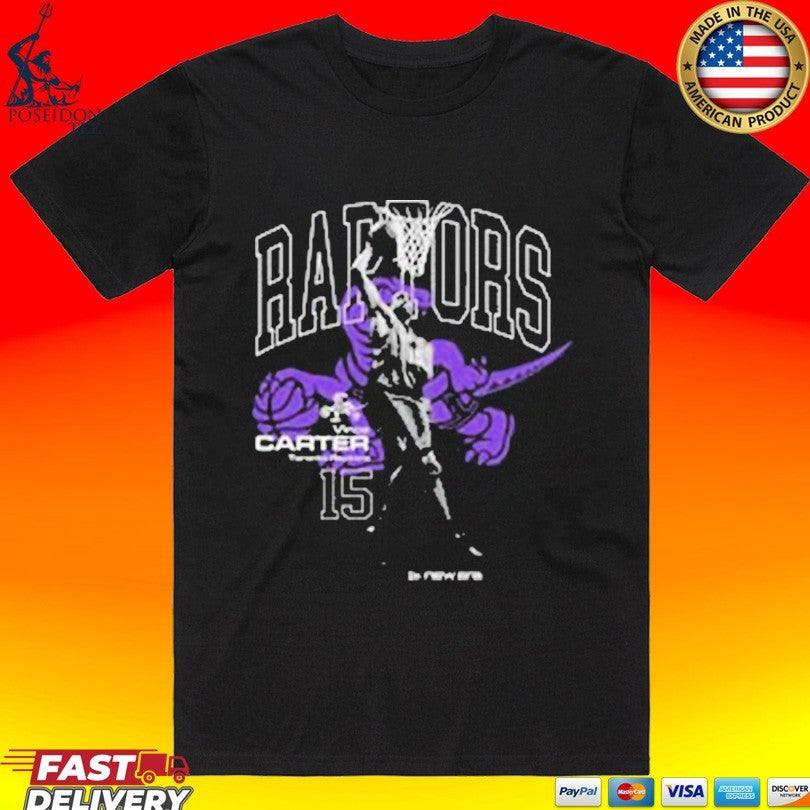 Toronto Raptors Hardwood Classics Vince Carter Shirt