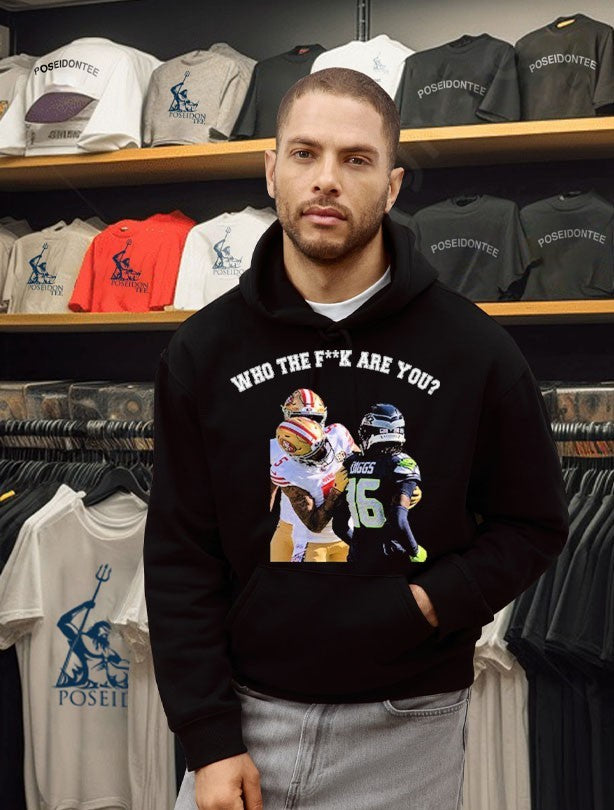 Who The Fuck Are You Mike Evans Vs Trevon Diggs Shirt