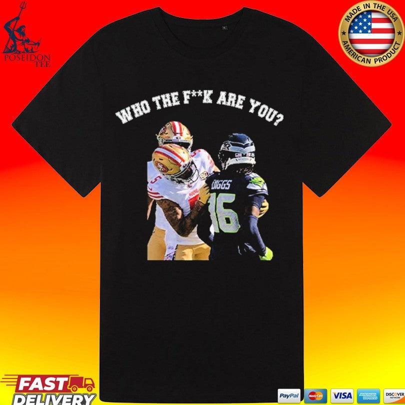 Who The Fuck Are You Mike Evans Vs Trevon Diggs Shirt