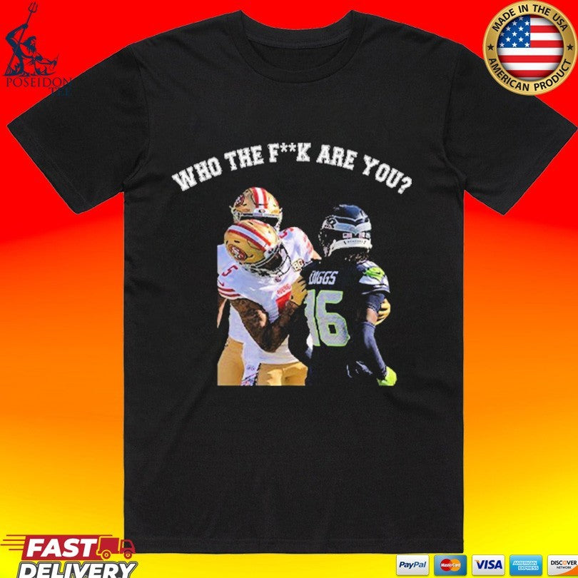Who The Fuck Are You Mike Evans Vs Trevon Diggs Shirt
