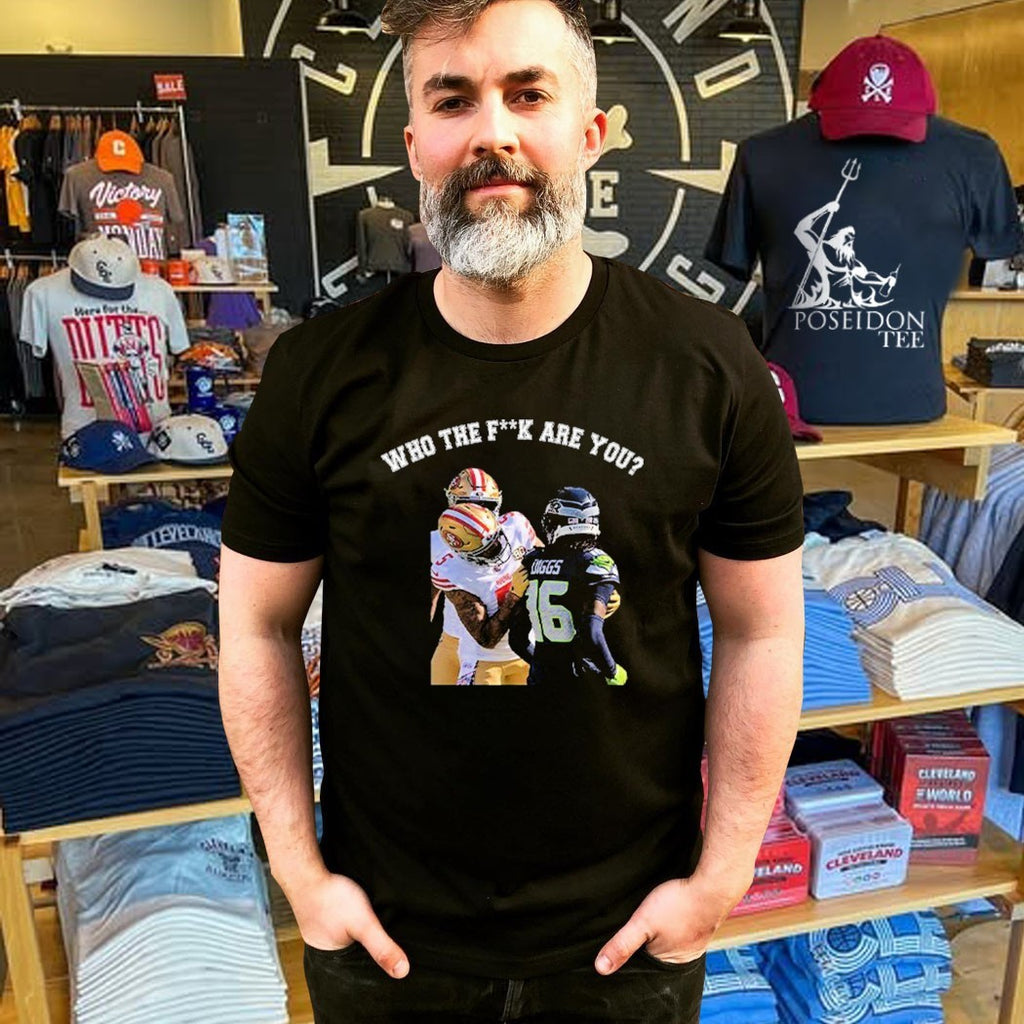 Who The Fuck Are You Mike Evans Vs Trevon Diggs Shirt