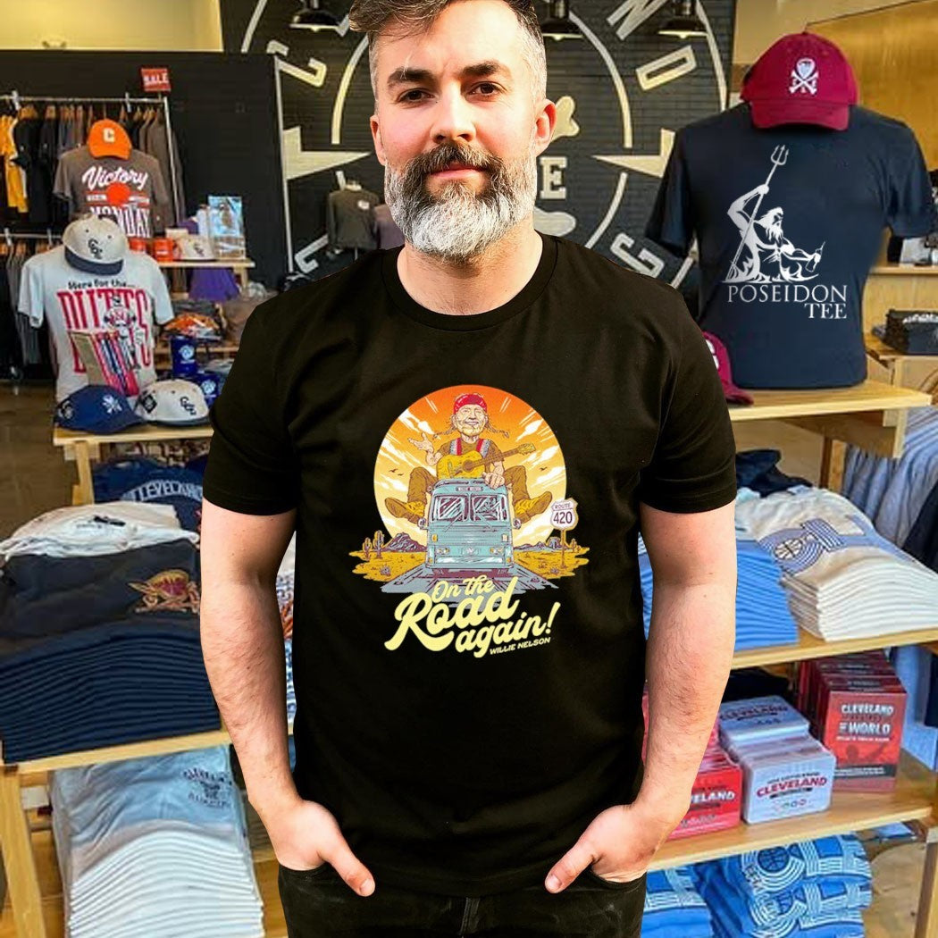 Willie Nelson On The Road Again Shirt