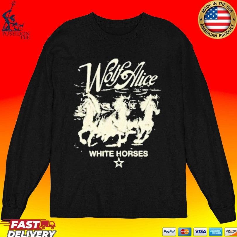 Wolf Alice White Horses Shirt