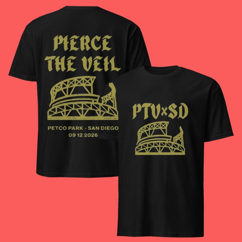 Pierce The Veil Petco Park San Diego 2026 T-shirt