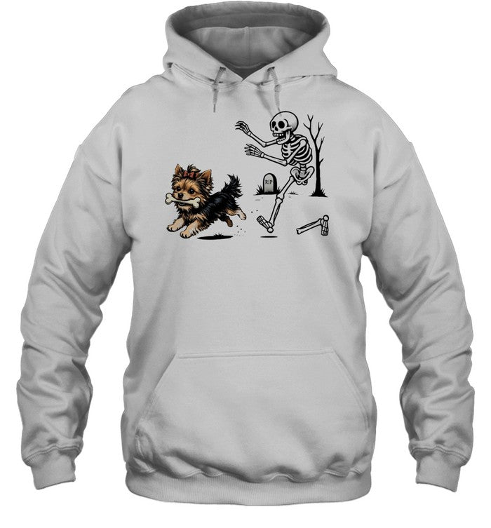 Halloween Yorkie Dog funny Shirt