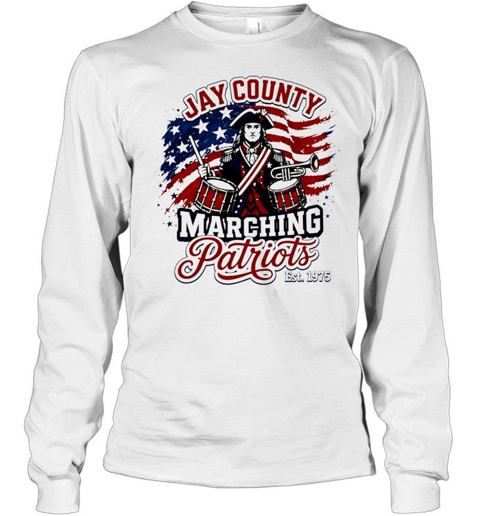 Jay County Marching Patriots Est 1975 Shirt