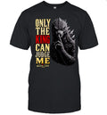 Monster Legend Godzilla Shushing Only the King Can Judge Me Shirt