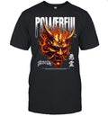 Powerful Bran-D Oni Mask Fire Life Is a Battle Between Fear and Courage Shirt