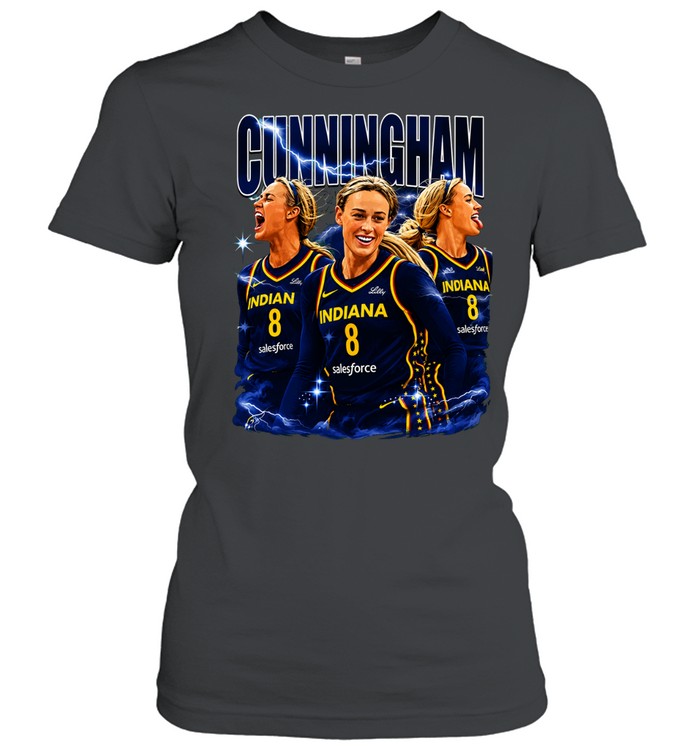 Sophie Cunningham 8 Indiana Fever Basketball Salesforce graphic vintage Shirt