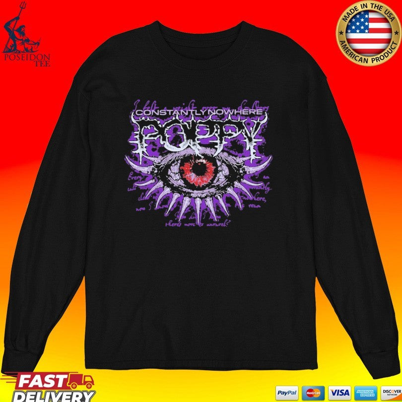Poppy Constantly Nowhere Eyes Wide T-shirt