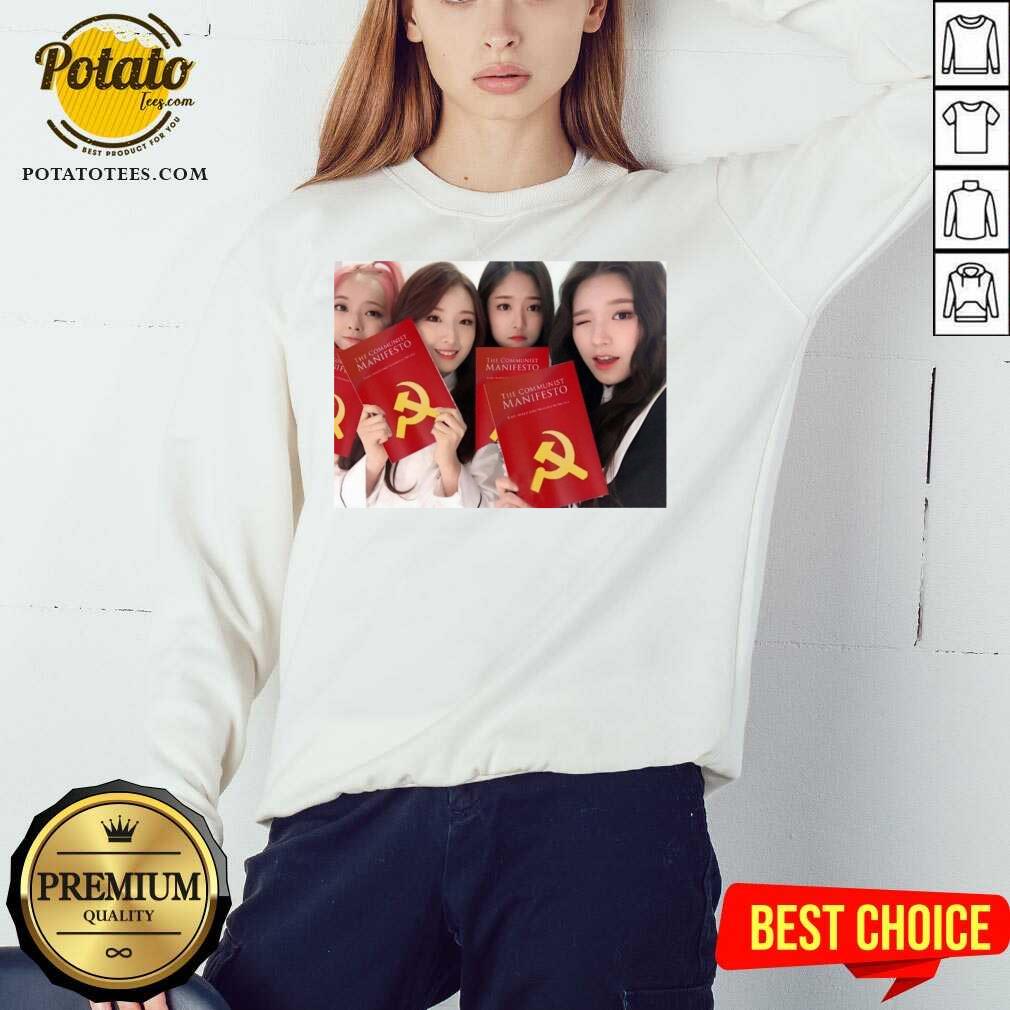 Pretty Loona Girl Group The Communist Manifesto T-Shirt