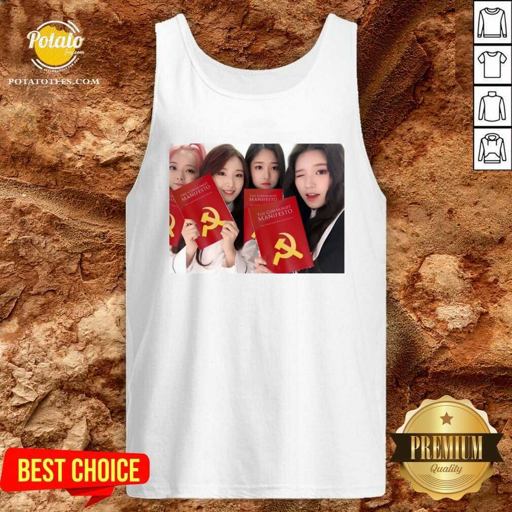Pretty Loona Girl Group The Communist Manifesto T-Shirt