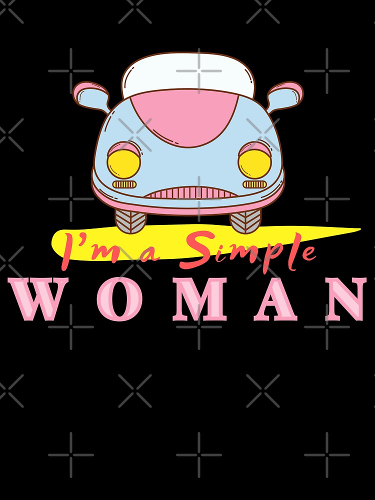 VINTAGE - I'M A SIMPLE WOMAN by LabelStore