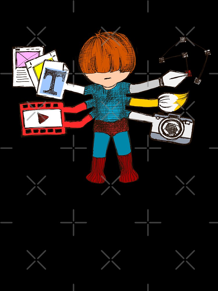 Multitasking designer by chuanartstation
