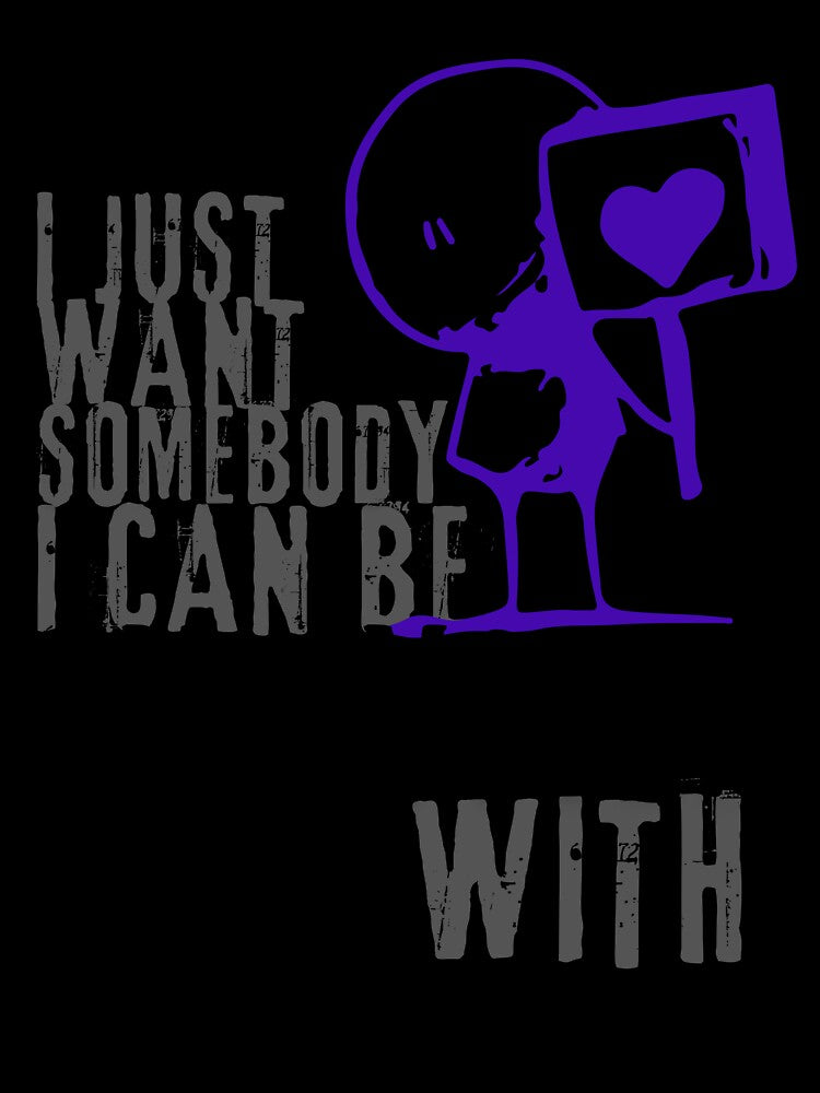 I just want somebody I can be by myself with style 2black by TertlPeak by kaez