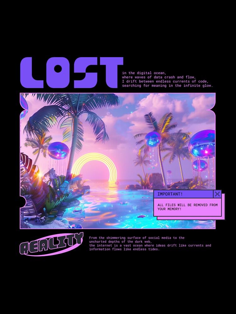 Lost In The Digital Ocean by Eccentriquee