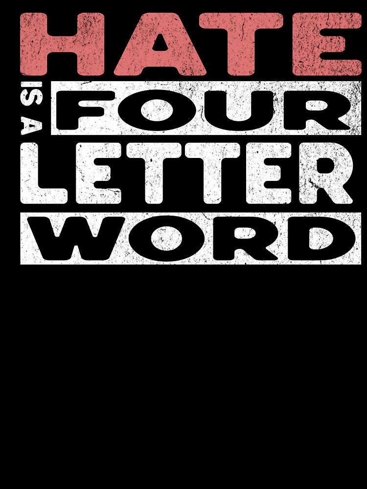 Hate is a Four Letter Word Office Humor by Zenny-Girl