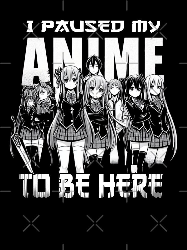 i paused my anime to be here by CanvaSnap ⭐⭐⭐⭐⭐