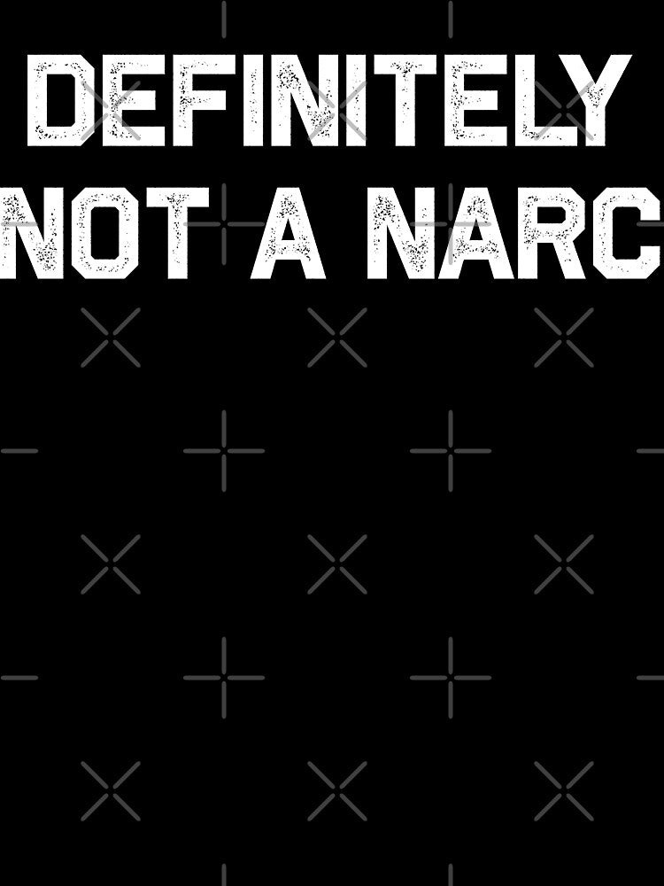 Definitely Not A Narc Halloween Cop Costume by d247