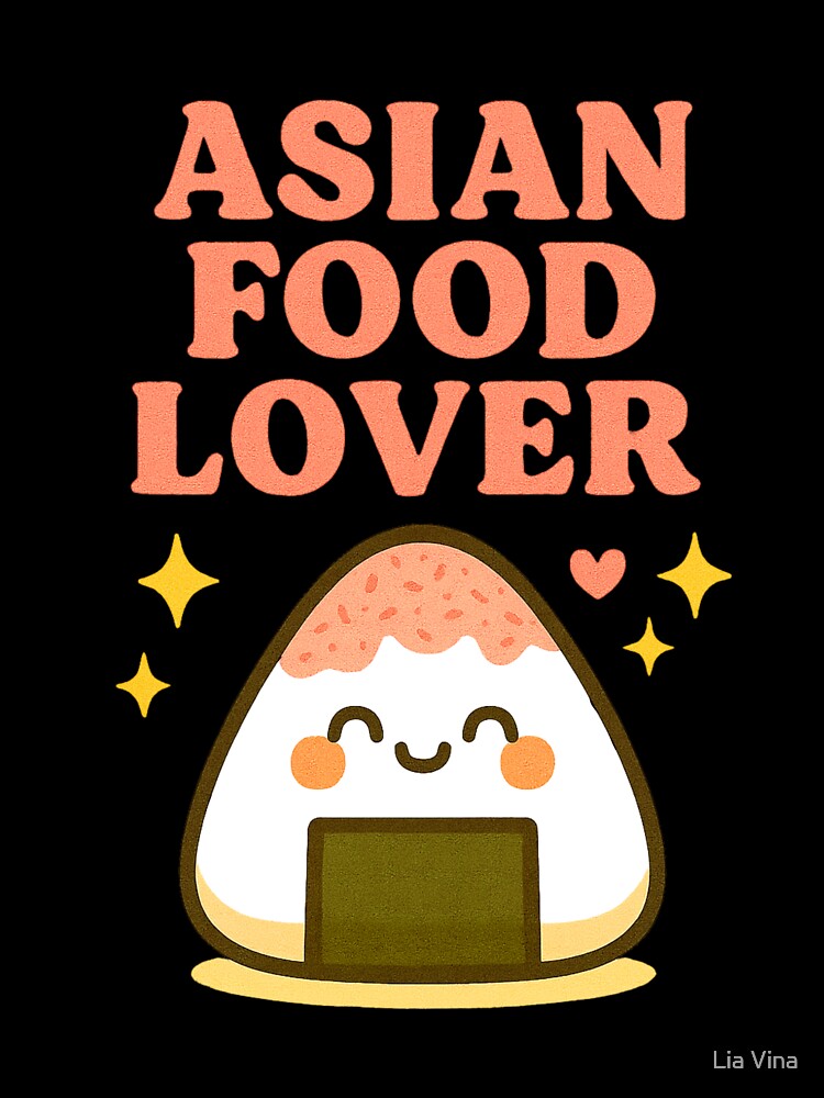 Asian Food Lover Onigiri by Lia Vina