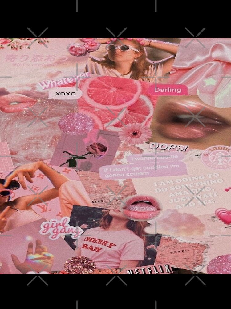 pink collage by sqftv