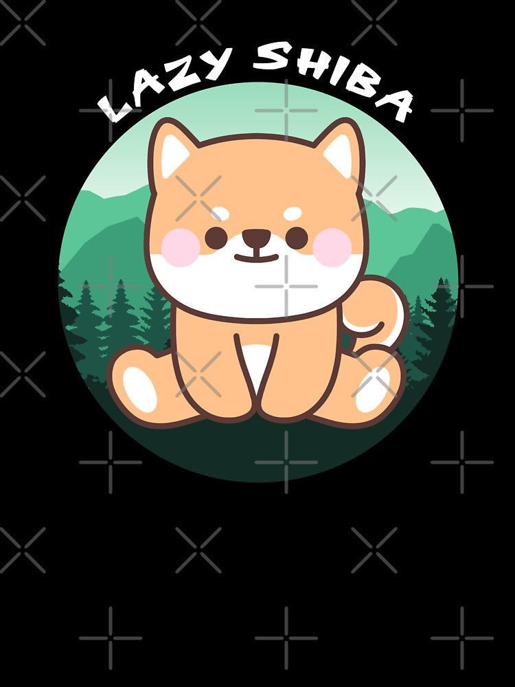 Lazy Shiba by The Love Quill