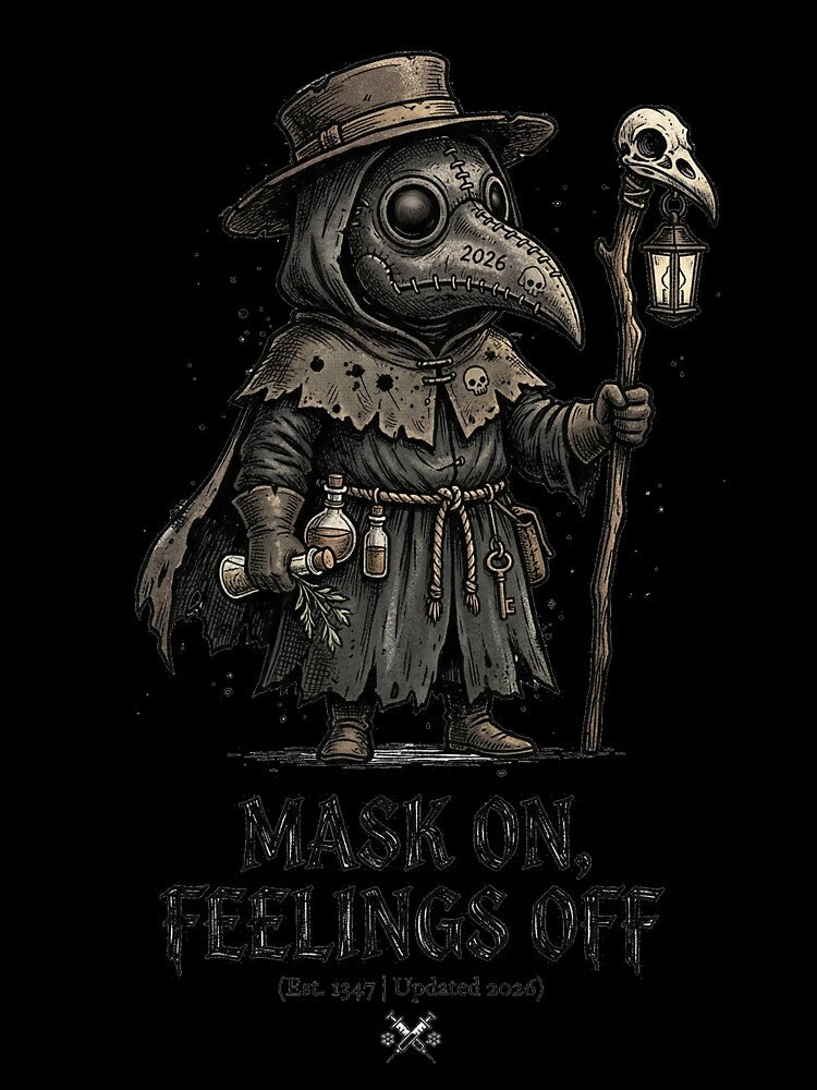 The Modern Plague Doctor: "Mask On, Feelings Off" by DeadlyWhisper