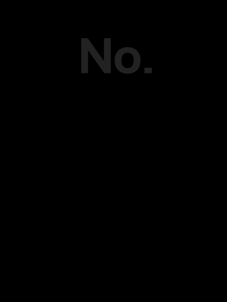No by Anxiety.
