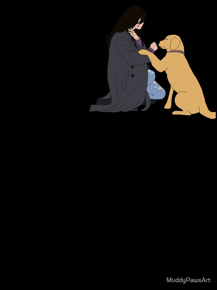 Kate Bishop and Lucky Minimalist by MuddyPawsArt