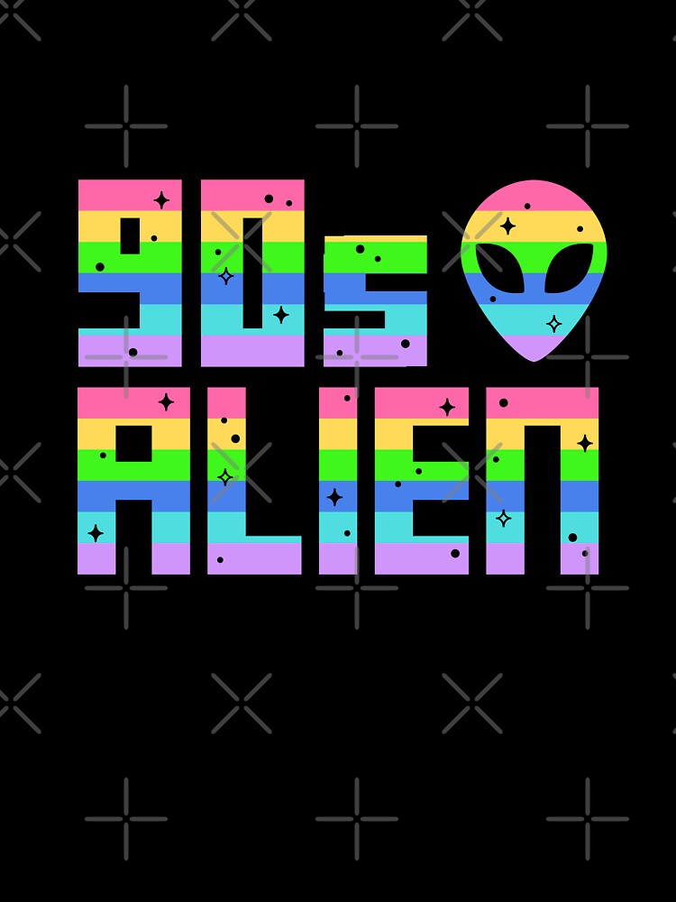 90s Alien - Rainbow Pixel Tech by 90sAlien