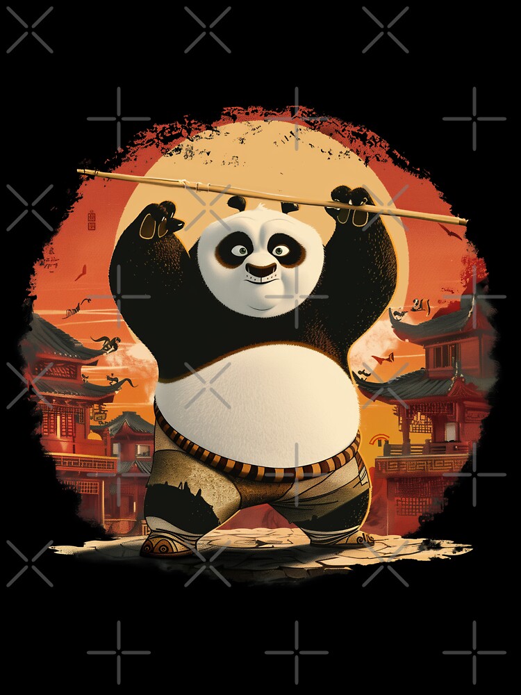 Panda kung fu by Rcreekat