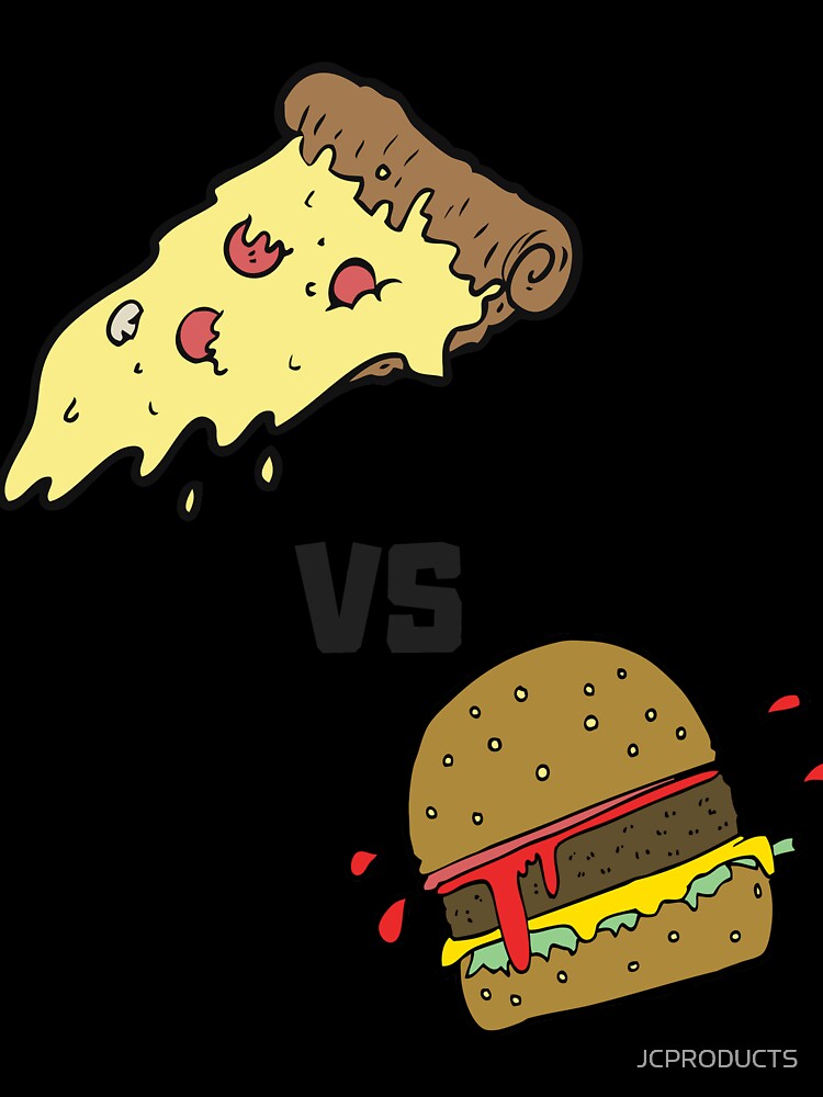 PIZZAVBURGERCOLOR by PrairieRidgeDesigns