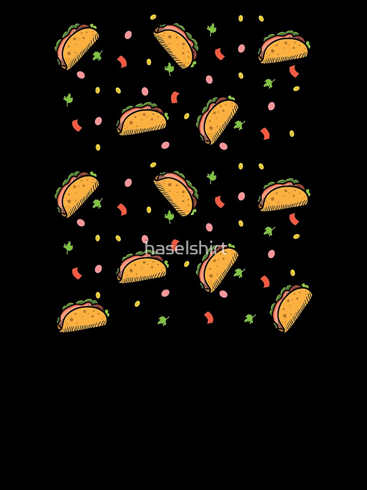 Raining Tacos For Life Taco Tuesday Birthday Gift by haselshirt