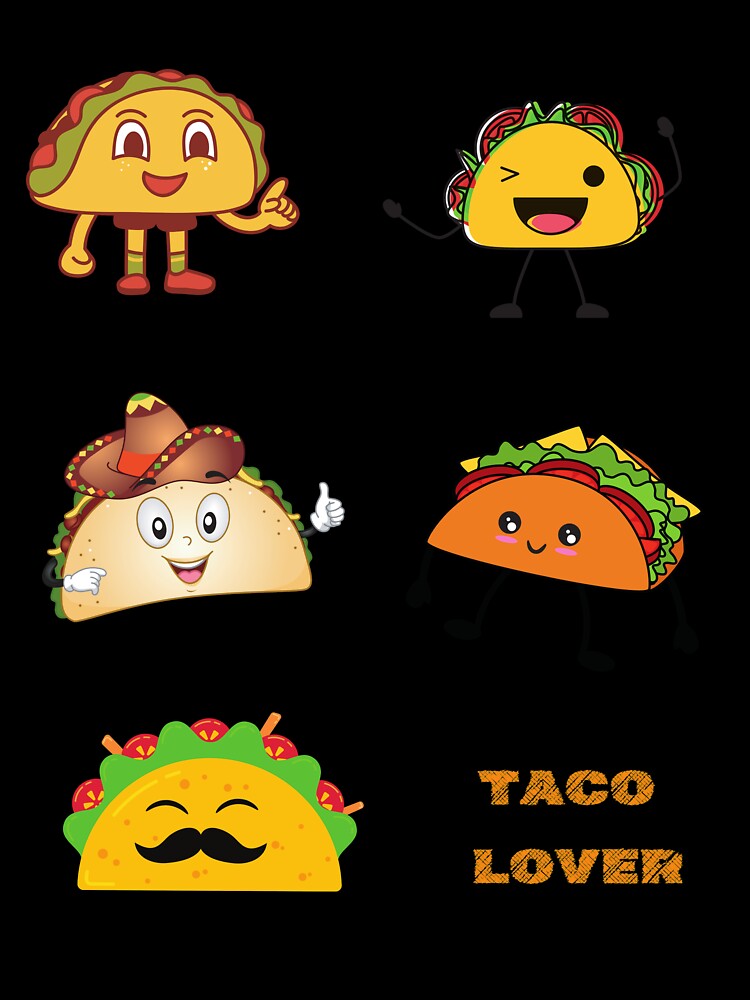 Funny smiling Tacos by kocakashop