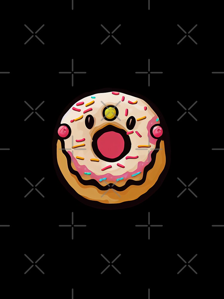 dozydonut surprised donut #3 by dozydonut
