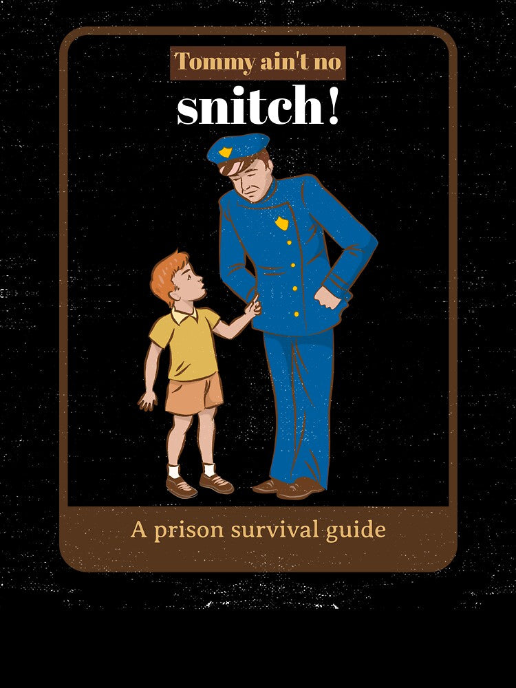 Stop Snitching Funny Adult Humor by Tiptopteess